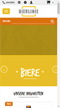 Mobile Screenshot of bierlinie-shop.de